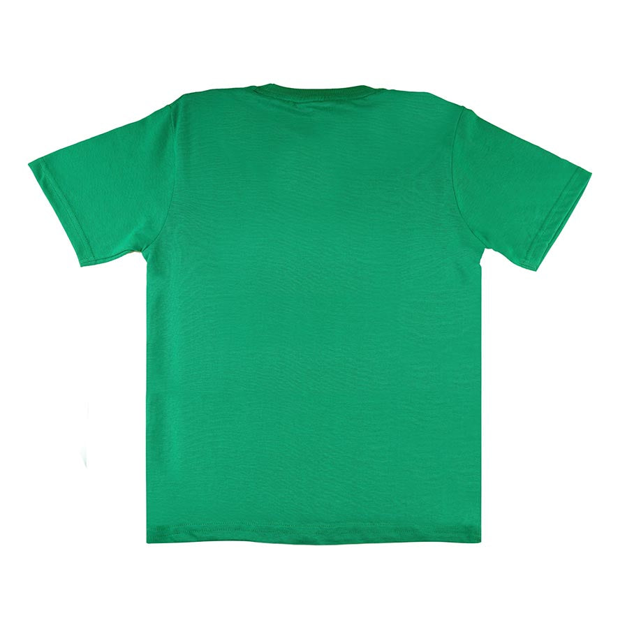 Santa Claus With Friends Green Party T Shirt