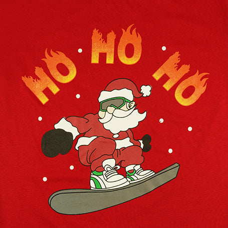 Santa Claus Ho Ho Red Party T Shirt