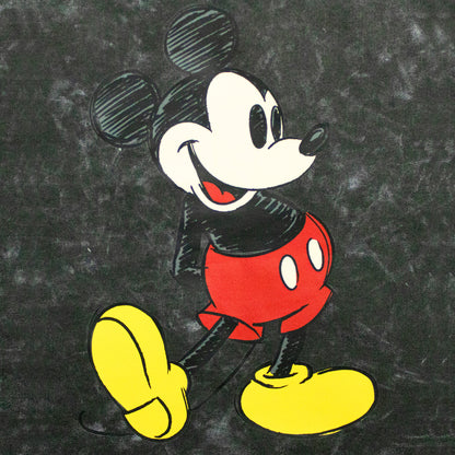Mickey And Goofy Smart Stone Wash Drop Shoulder T Shirt