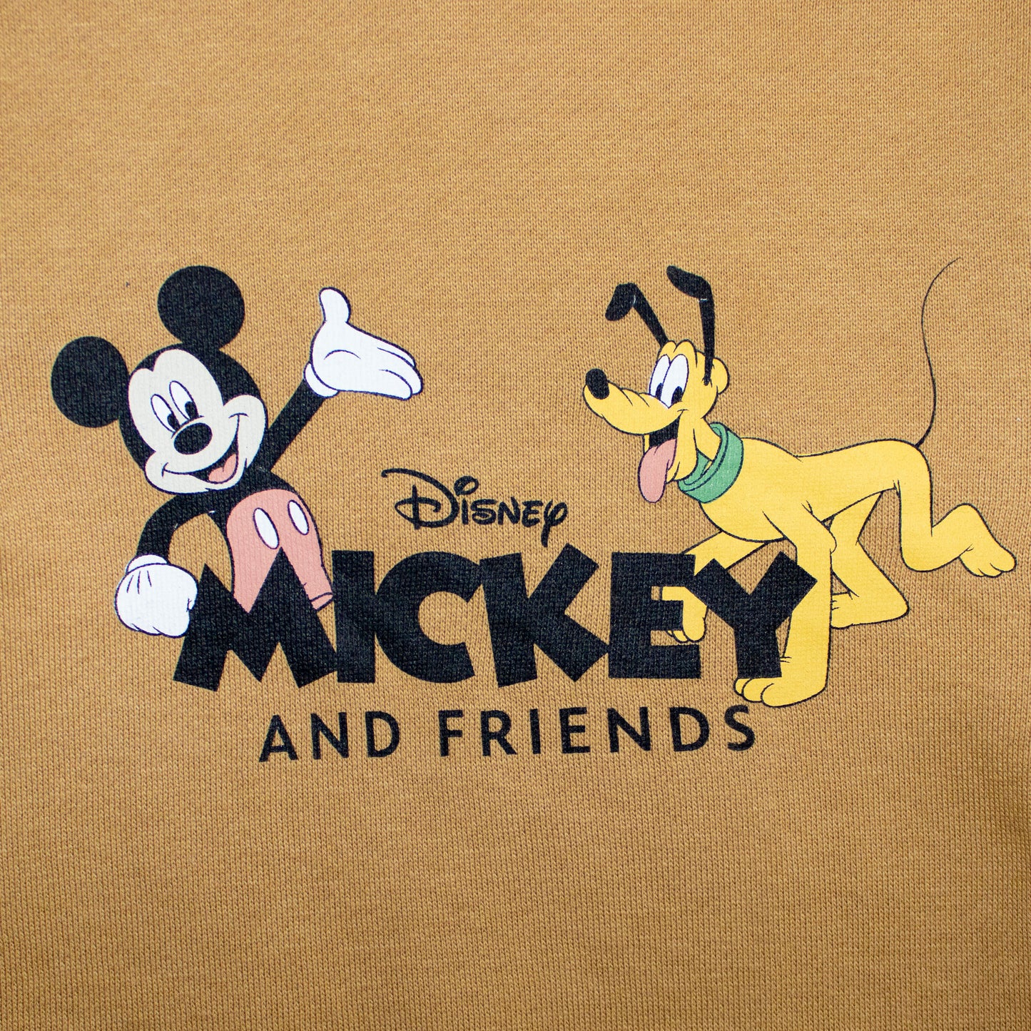 Disney Mickey And Friends All Season Drop Shoulder Collar Zip Sweatshirt