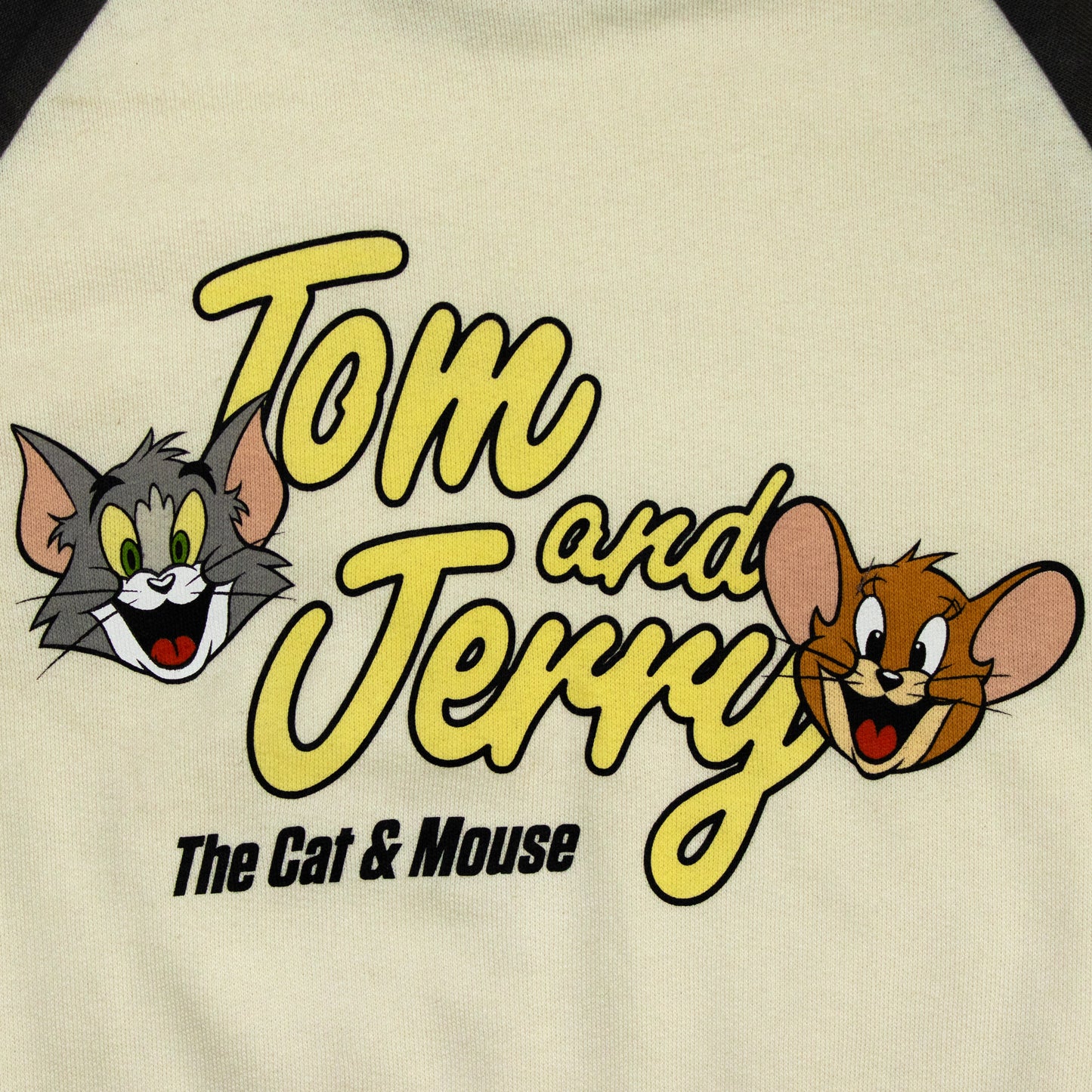 Tom And Jerry All Season Drop Shoulder Oversized Sweatshirt