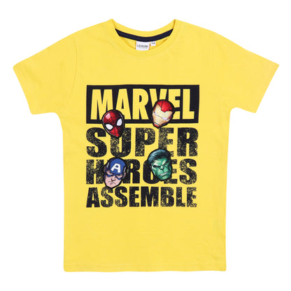 Marvel Superheroes Assemble Boy T Shirt